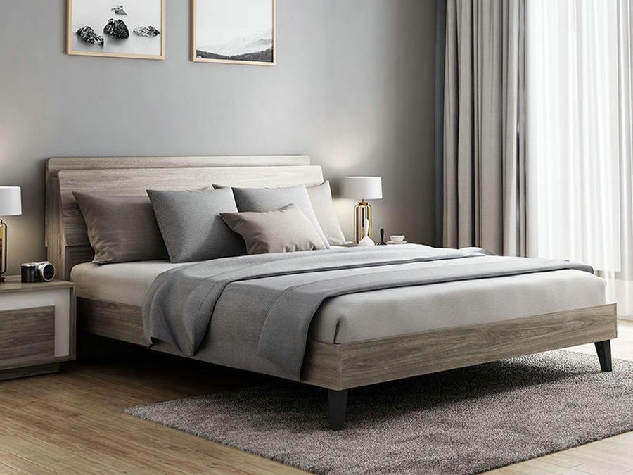 北欧风格1.8米收纳储物双人床现代卧室简约1.5米单人床