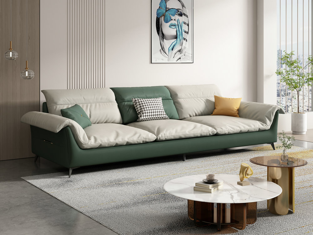 科技布沙发客厅现代简约轻奢免洗贵妃北欧沙发小户型家用布艺沙发