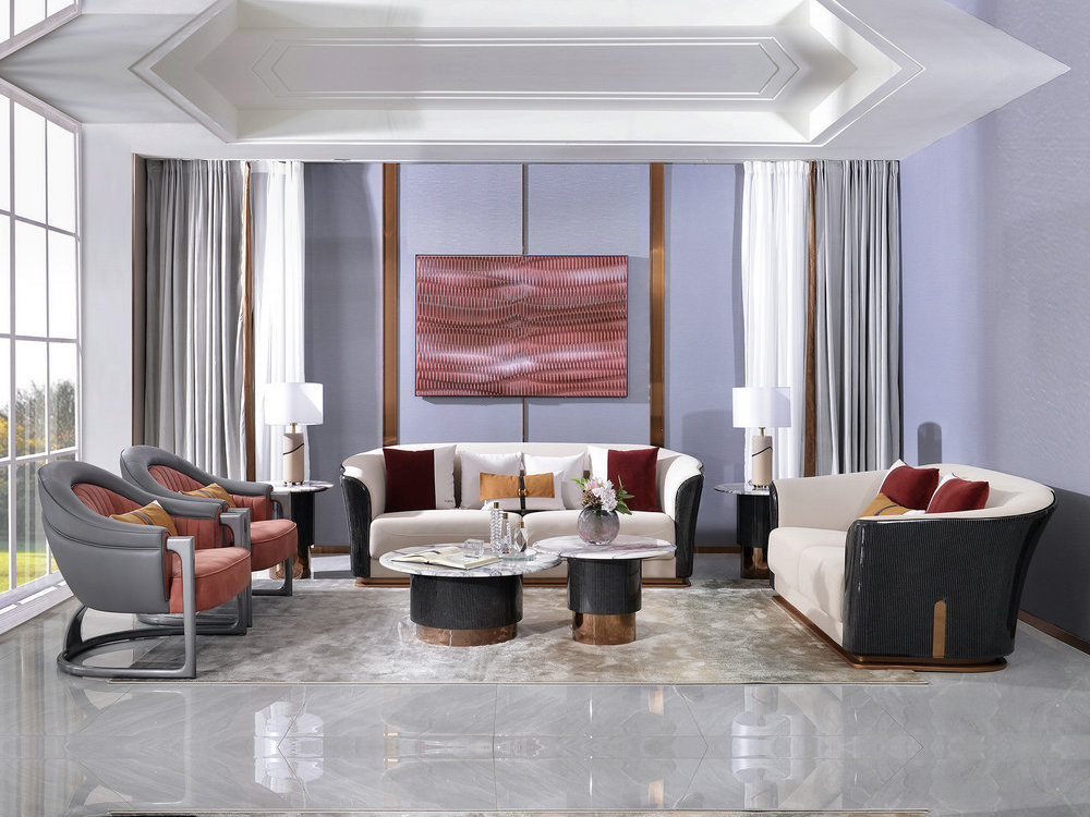 杭州双龙家具推荐高端精品客厅系列家具沙发套装